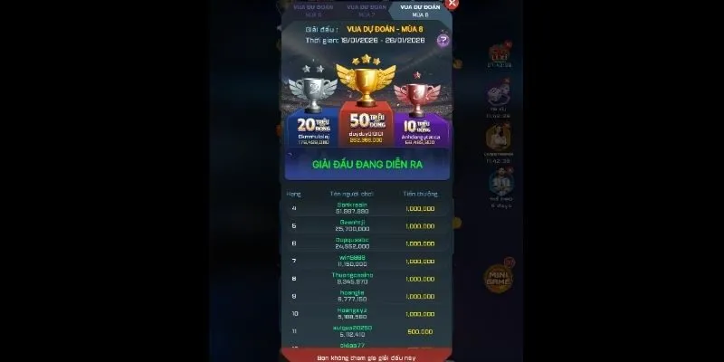 Đa dạng các bộ môn hấp dẫn 