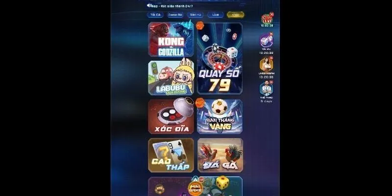 Thời gian làm việc của bộ phận hỗ trợ 